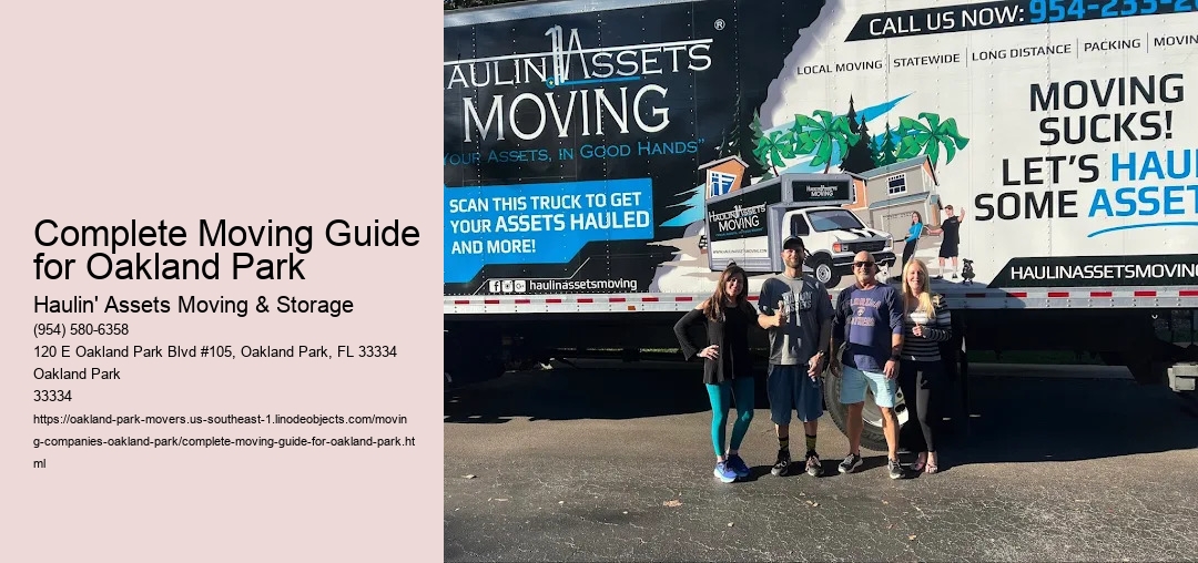 Complete Moving Guide for Oakland Park