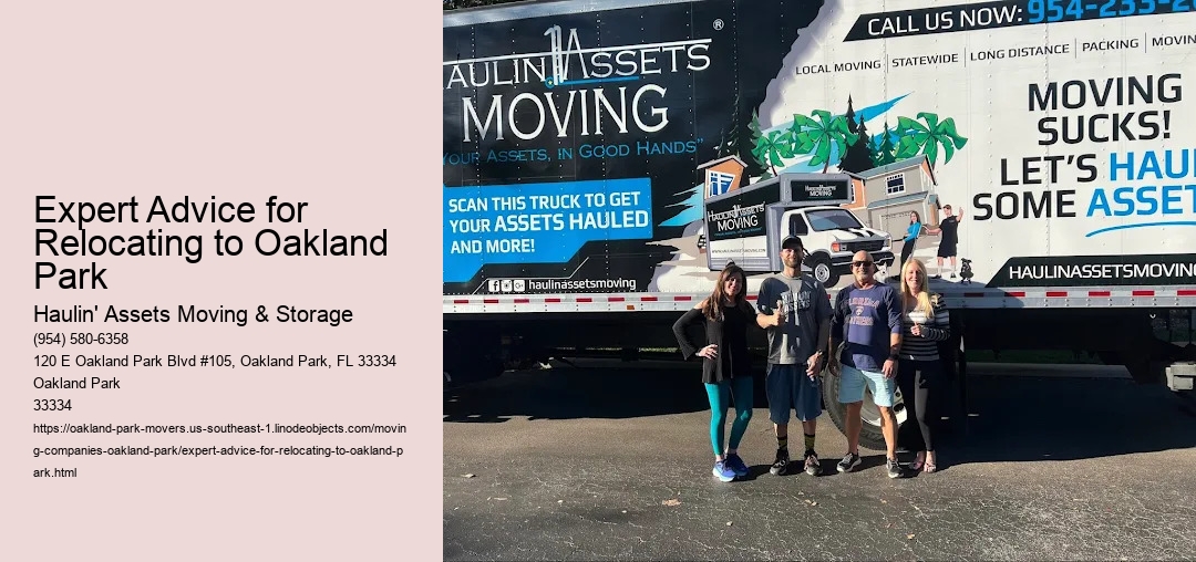 Expert Advice for Relocating to Oakland Park