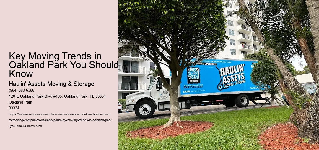 Key Moving Trends in Oakland Park You Should Know