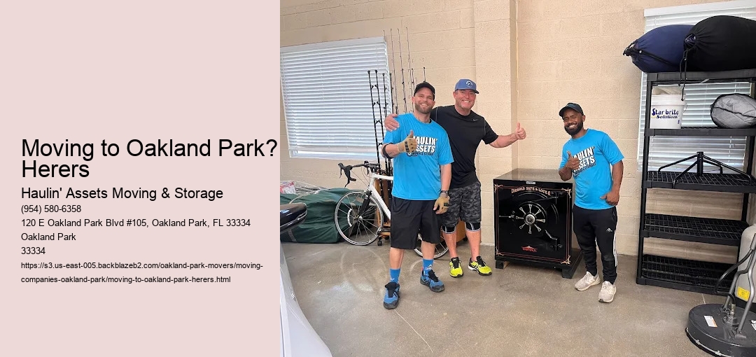 Moving to Oakland Park? Herers