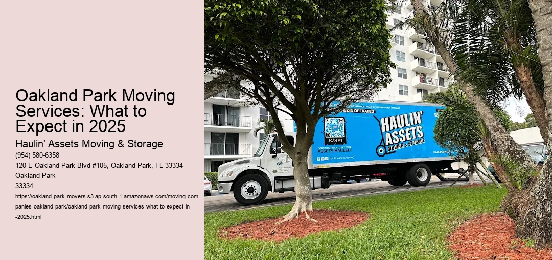 Oakland Park Moving Services: What to Expect in 2025