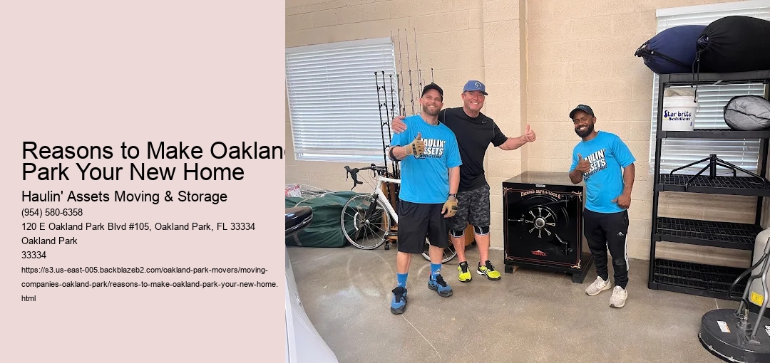 Reasons to Make Oakland Park Your New Home