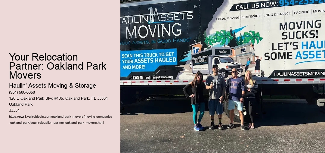 Your Relocation Partner: Oakland Park Movers